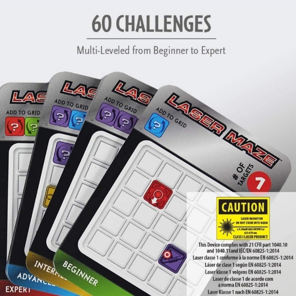 Think Fun Laser Maze Beam Bending Logic Stem Single Player Game ☆Sealed☆… - Picture 4 of 12